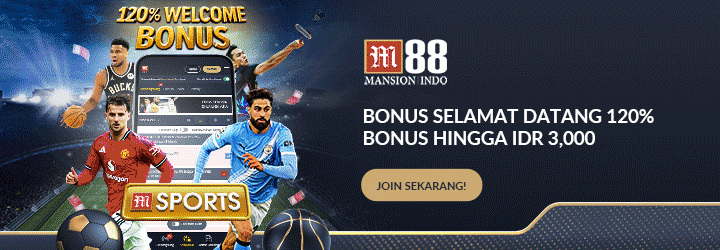Animasi banner promosi M88 MSports menampilkan odds taruhan esports terbaik